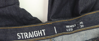 Denim Co. Women’s Blue Straight Leg Jeans Size 16 Regular Fit