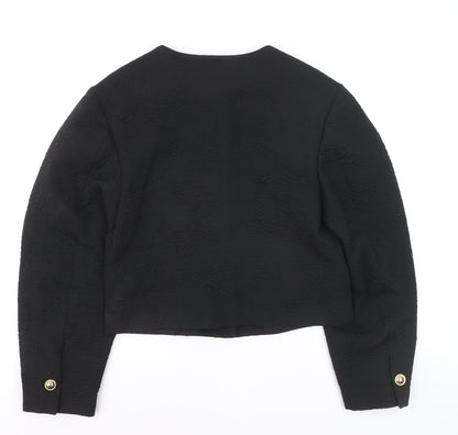 Marks and Spencer Women’s Black Size 10 Button Cardigan Jacket