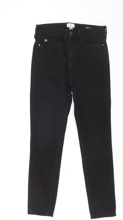 River Island Women’s Black Molly Skinny Jeans Size 10