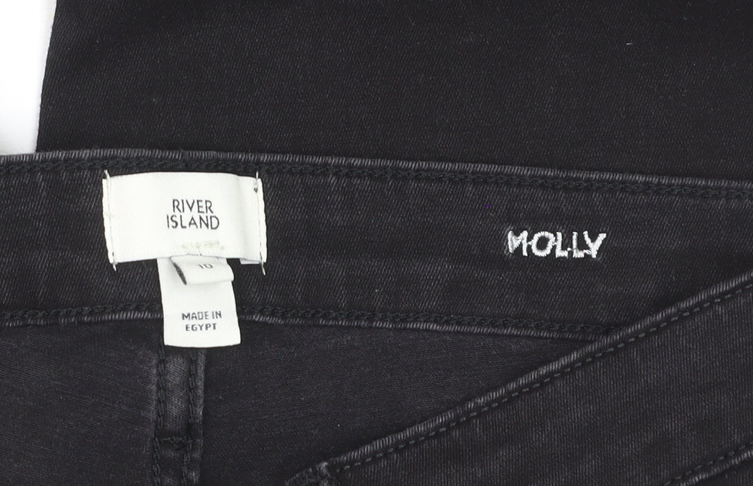 River Island Women’s Black Molly Skinny Jeans Size 10