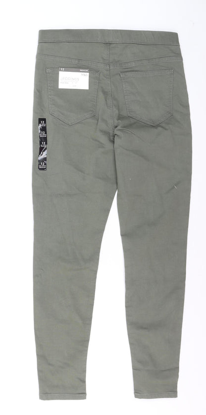 Marks and Spencer Women’s Green High Rise Slim Jegging Jeans Size 12