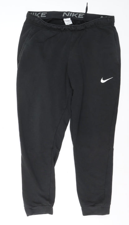 Nike Men's Black XL Dri-FIT Jogger Sweatpants Activewear
