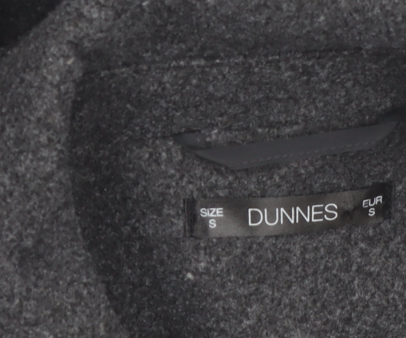 Dunnes Women Grey Long Belted Trench Coat Size S