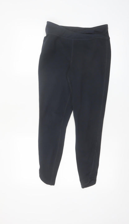 Dunnes Stores Women’s Black Ankle Leggings Size 14 Stretch Activewear