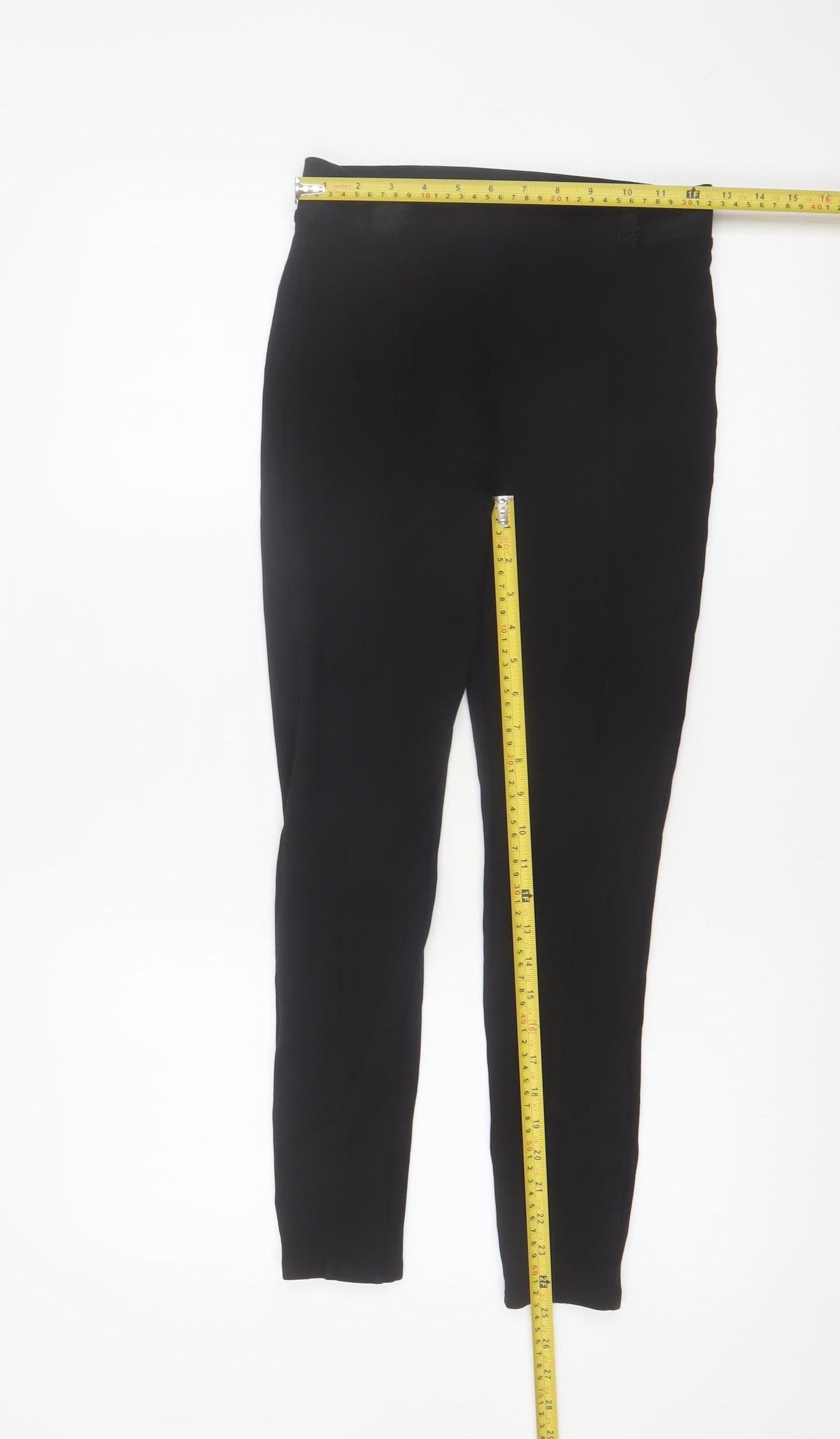 River Island Women’s Black Size 10 Leggings Skinny Fit Stretch Trousers