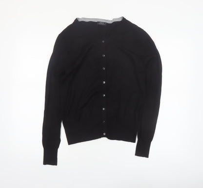 Papaya Women’s Black Size 14 Button Cardigan Knit Jumper