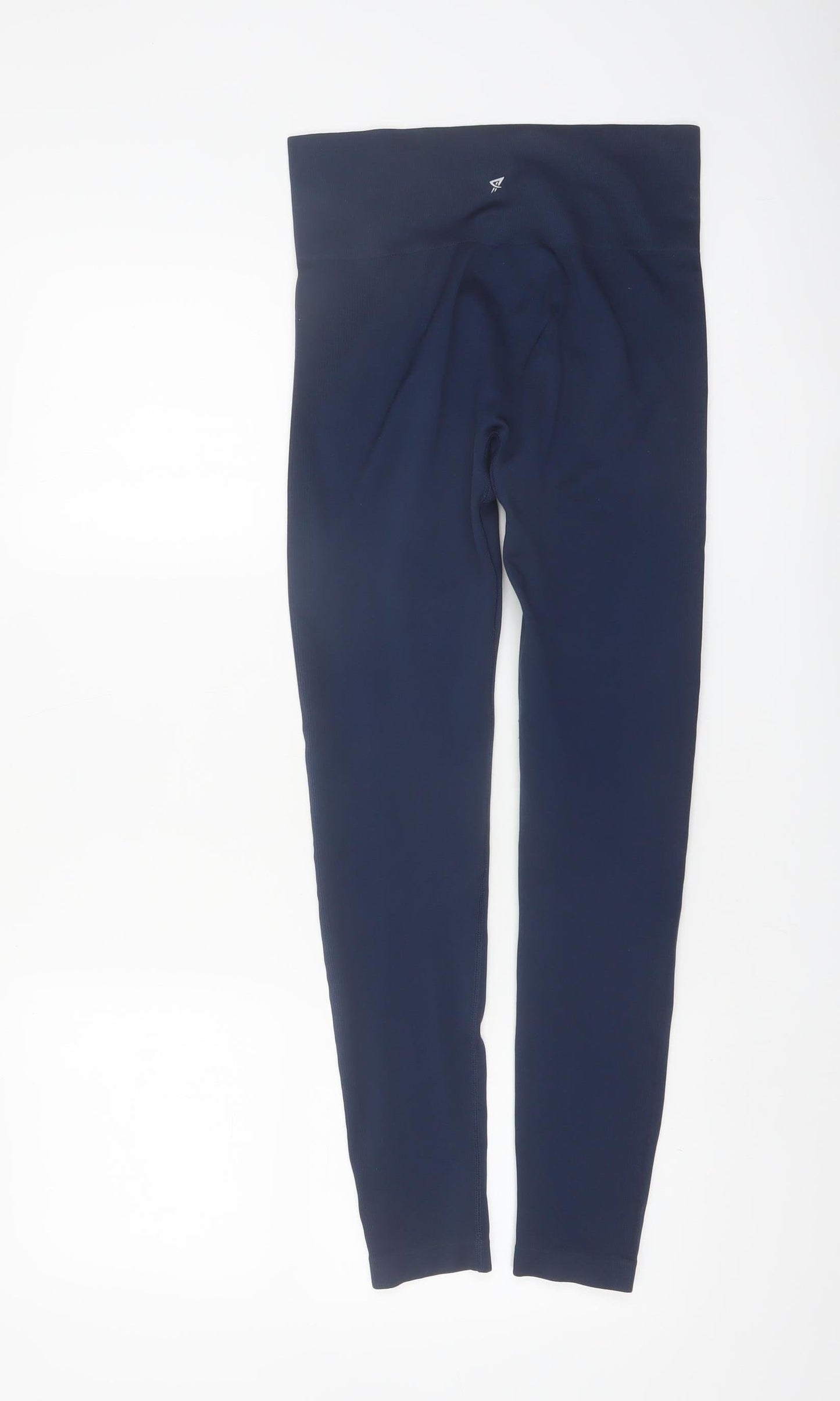 Primark Womens Blue Seamless High Waist Activewear Leggings Size S