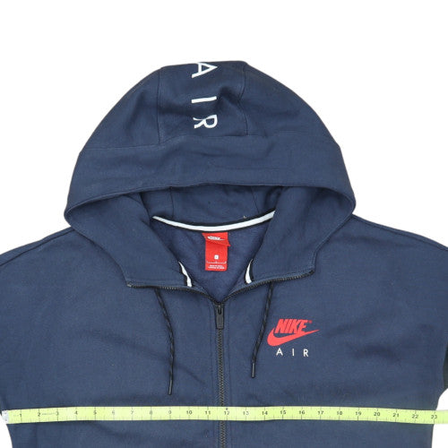 Nike Air Men's Blue Full Zip Hoodie Size L Sports Fleece
