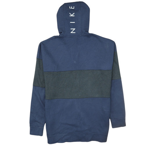 Nike Air Men's Blue Full Zip Hoodie Size L Sports Fleece