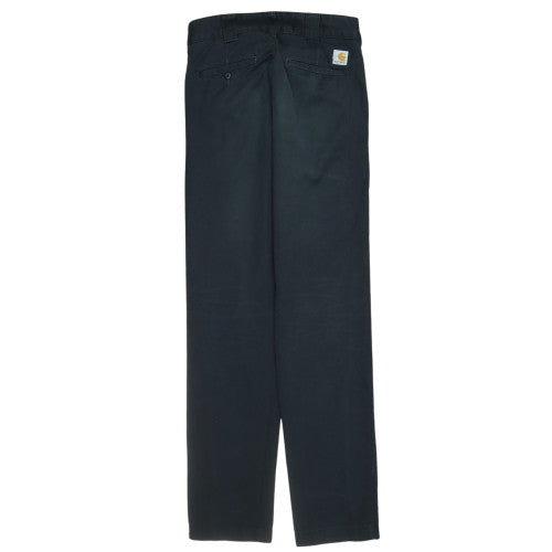 Carhartt Men's Black 29x34 Master Chino Workwear Trousers