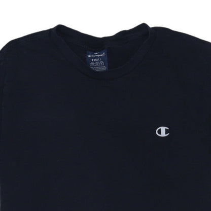 Champion Men's Black Small Crew Neck Short Sleeve T-Shirt