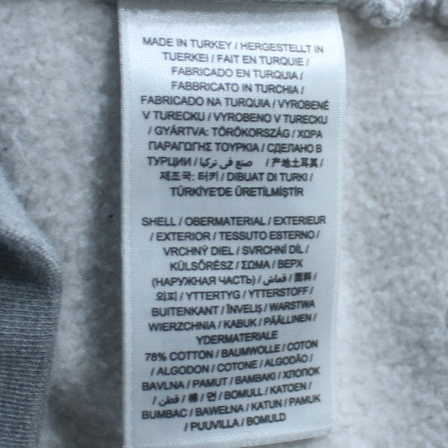 GANT Men's Grey Pullover Hoodie M Embroidered USA Shield Logo