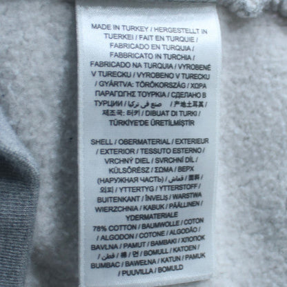 GANT Men's Grey Pullover Hoodie M Embroidered USA Shield Logo