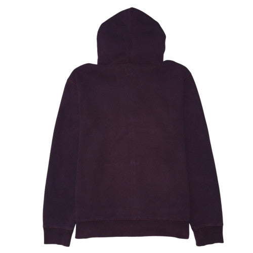 GAP Men’s Purple Full Zip Hoodie L Regular Cotton Blend Fleece