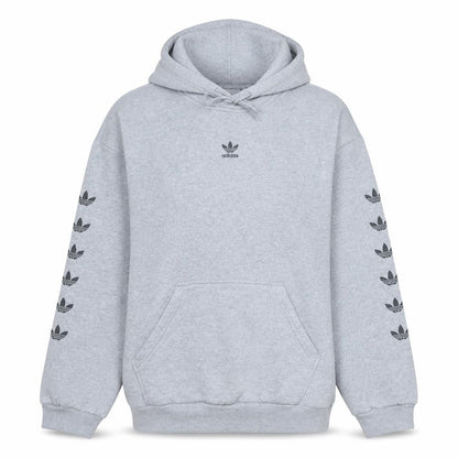 Adidas Women’s Grey Hooded Pullover Sweatshirt Size XS