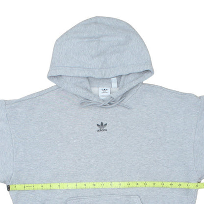 Adidas Women’s Grey Hooded Pullover Sweatshirt Size XS