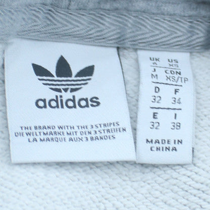 Adidas Women’s Grey Hooded Pullover Sweatshirt Size XS