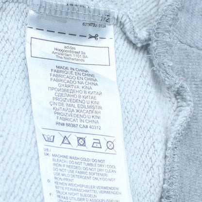 Adidas Women’s Grey Hooded Pullover Sweatshirt Size XS