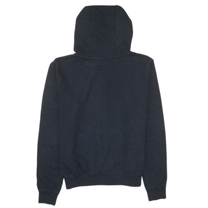 Nike Women's Black Full Zip Hoodie M Cotton Blend Casual Sweatshirt
