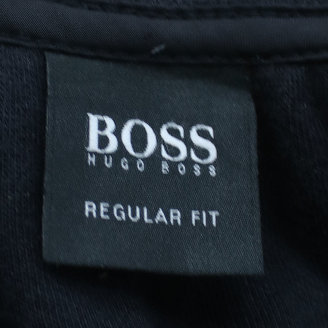 Hugo Boss Men's Black Regular Fit Full Zip Bomber Jacket Size L
