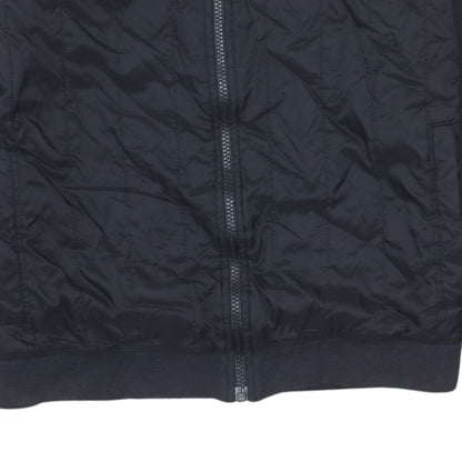 Hugo Boss Men's Black Regular Fit Full Zip Bomber Jacket Size L