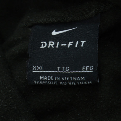 Nike Men's Black Dri-FIT Pullover Hoodie 2XL Sportswear Fleece
