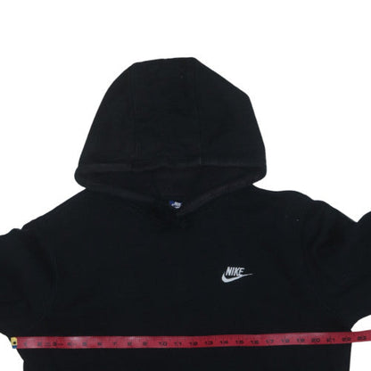 Nike Men's Black L Pullover Fleece Hoodie with Logo