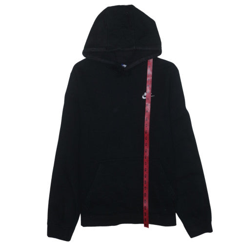 Nike Men's Black L Pullover Fleece Hoodie with Logo