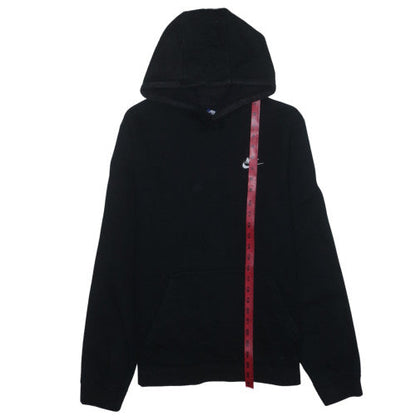 Nike Men's Black L Pullover Fleece Hoodie with Logo