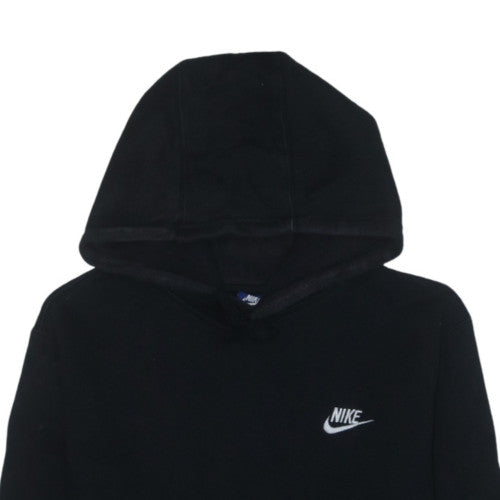 Nike Men's Black L Pullover Fleece Hoodie with Logo