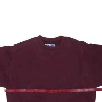 Russell Athletic Men's Red XL Pullover Crew Neck Sweatshirt