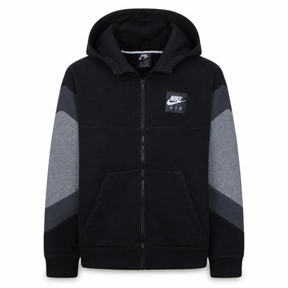 Nike Air Men's Black Full Zip Hoodie Size M Sportswear