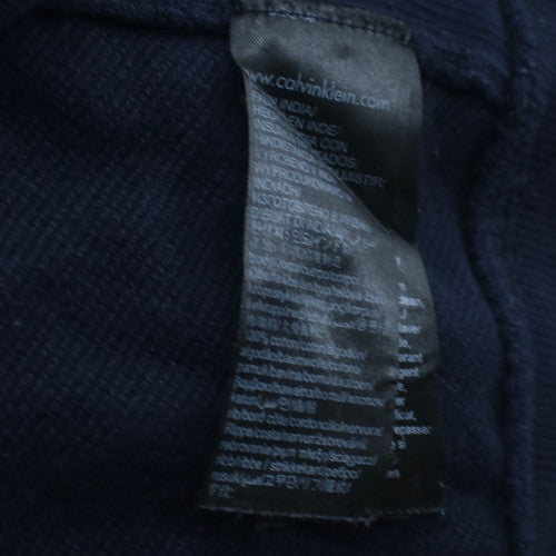 Calvin Klein Jeans Womens Navy Sweatshirt M Crew Neck Pullover