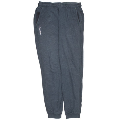 Calvin Klein Men's Black Cotton Jogger Trousers M