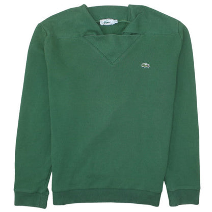 Lacoste Men's Green Pullover Sweatshirt M Logo Classic Style