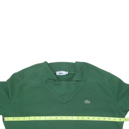 Lacoste Men's Green Pullover Sweatshirt M Logo Classic Style