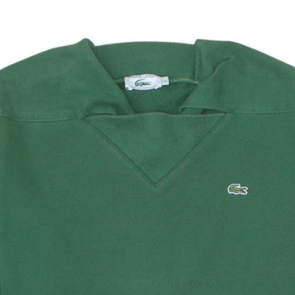 Lacoste Men's Green Pullover Sweatshirt M Logo Classic Style