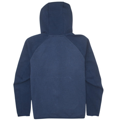 Nike Men's Blue Full Zip Hoodie Size M Cotton Blend