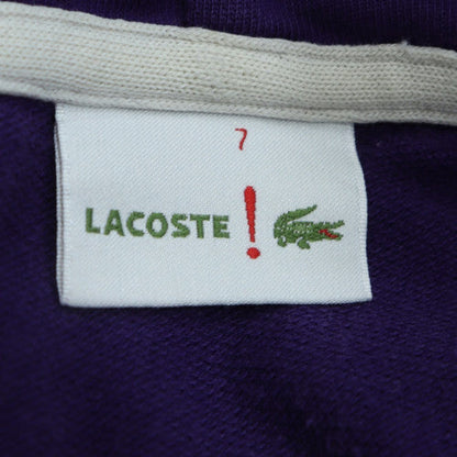 Lacoste Men’s Blue Striped Full Zip Hoodie Size 2XL Cotton