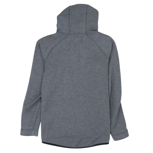 Nike Men Grey Full Zip Hoodie FCB Barcelona M