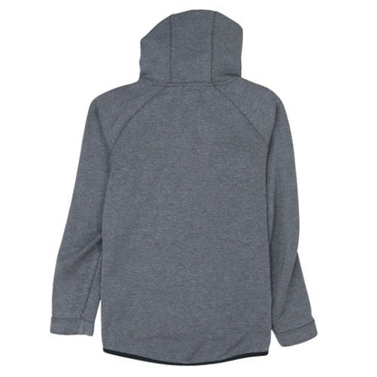 Nike Men Grey Full Zip Hoodie FCB Barcelona M