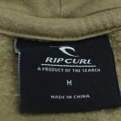 Rip Curl Men's Beige Pullover Hoodie Medium Regular Fit Surf Style