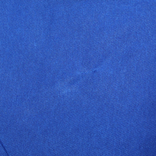 Adidas Men Blue Manchester United Sweatshirt L Crew Neck Fleece