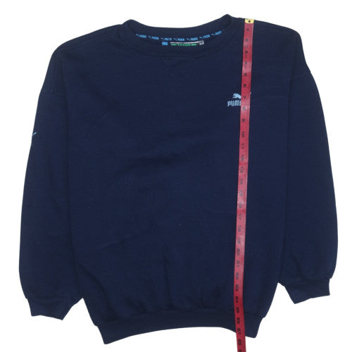 Puma Men's Blue XL Crew Neck Pullover Sweatshirt