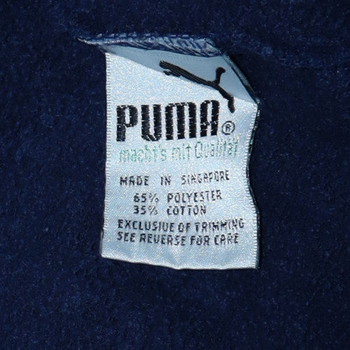 Puma Men's Blue XL Crew Neck Pullover Sweatshirt