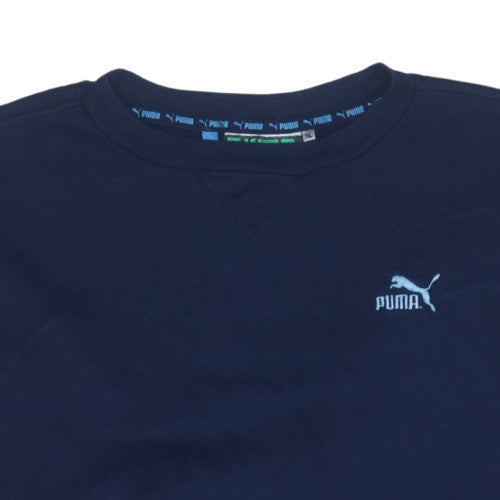 Puma Men's Blue XL Crew Neck Pullover Sweatshirt