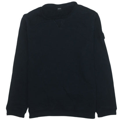 Hugo Boss Men's Black L Pullover Sweatshirt Crew Neck Casual Jumper