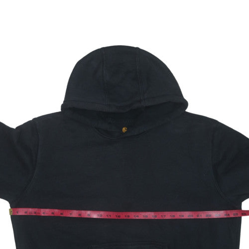 Carhartt Men's Black Pullover Hoodie Size L Heavyweight Fleece