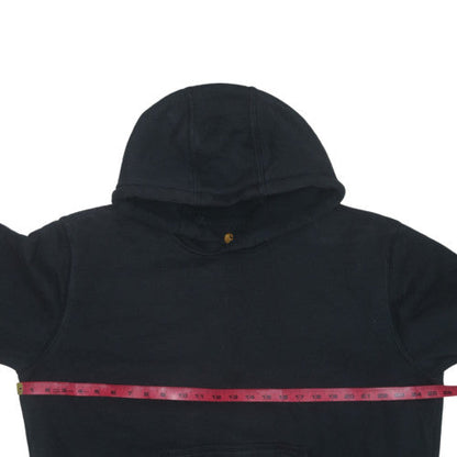 Carhartt Men's Black Pullover Hoodie Size L Heavyweight Fleece