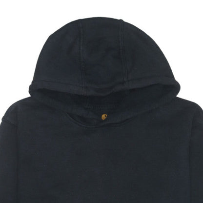 Carhartt Men's Black Pullover Hoodie Size L Heavyweight Fleece